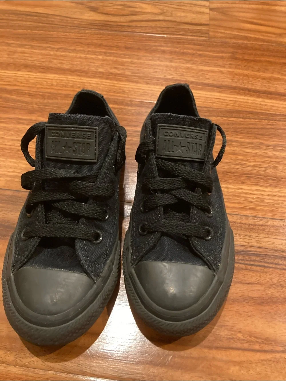 Converse All Star Unisex Kids Low Top Lace-Up Sneakers Black US 11 EU 28 314786F